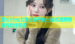 糖心vlog七客分享平台一站式视频存储与创作助手