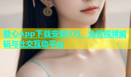 糖心App下载安装iOS，免费视频编辑与社交互动平台