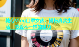 糖心Vlog口罩女孩：揭秘真实生活，感受不一样的魅力