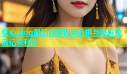 糖心vlog最新版本视频剪辑与多彩生活记录利器