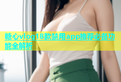糖心vlog18款禁用app推荐必备功能全解析