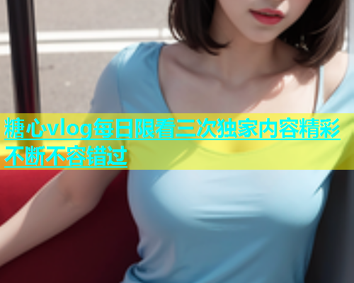 糖心vlog每日限看三次独家内容精彩不断不容错过