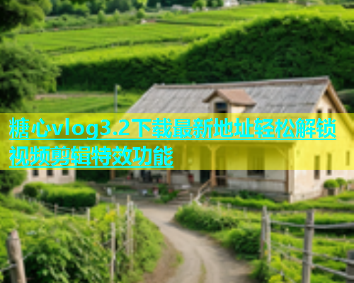 糖心vlog3.2下载最新地址轻松解锁视频剪辑特效功能
