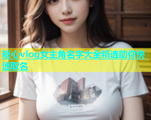 糖心vlog女主角名字大全精选助你快速取名