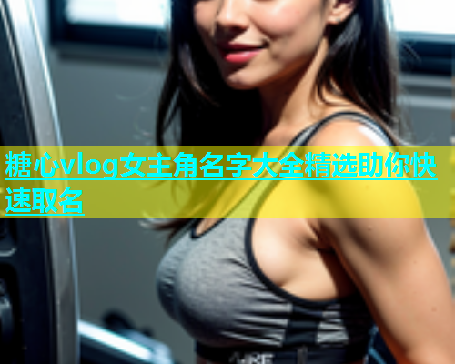 糖心vlog女主角名字大全精选助你快速取名